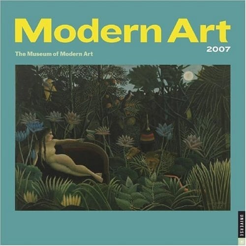Modern Art 2007 Wall Calendar