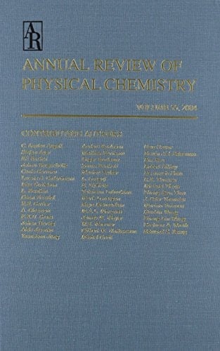 Annual Review of Physical Chemistry