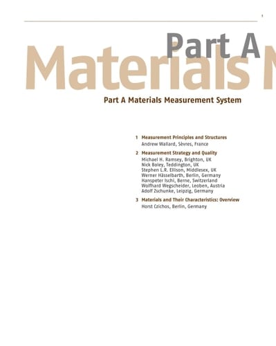 Springer Handbook of Materials Measurement Methods