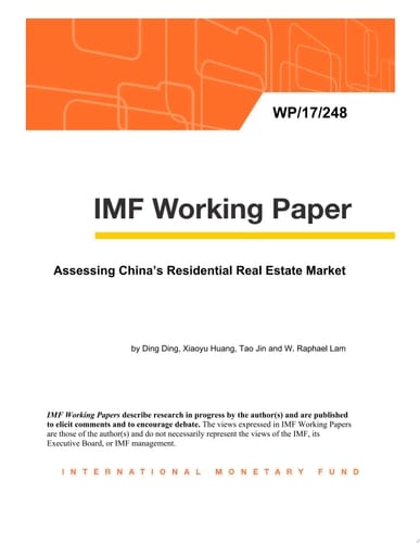 Assessing China’s Residential Real Estate Market