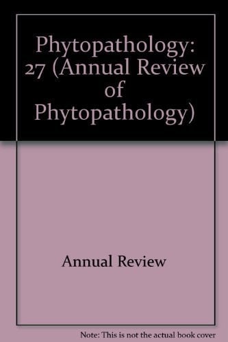 Annual Review of Phytopathology 1989