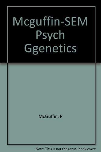 Seminars In Psychiatric Genetics