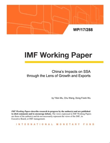 China’s Impacts on SSA through the Lens of Growth and Exports