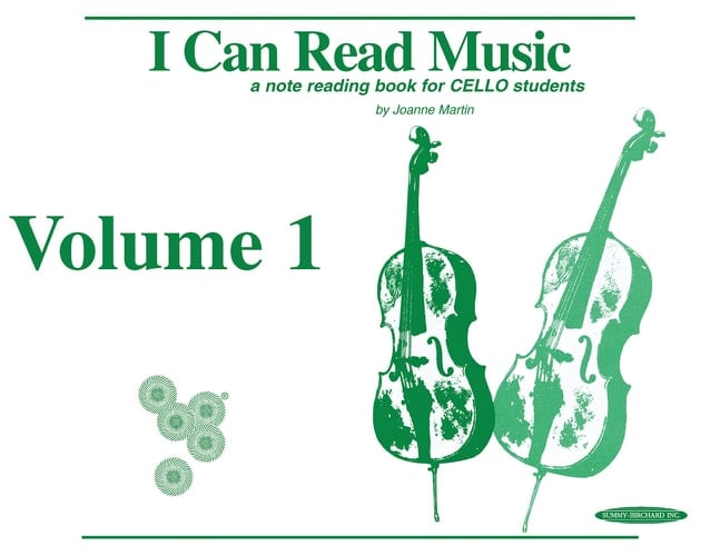 I Can Read Music, Vol 1 A Note Reading Book for CELLO Students