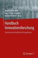 Handbuch Innovationsforschung Sozialwissenschaftliche Perspektiven