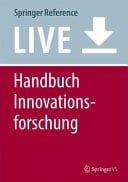 Handbuch Innovationsforschung