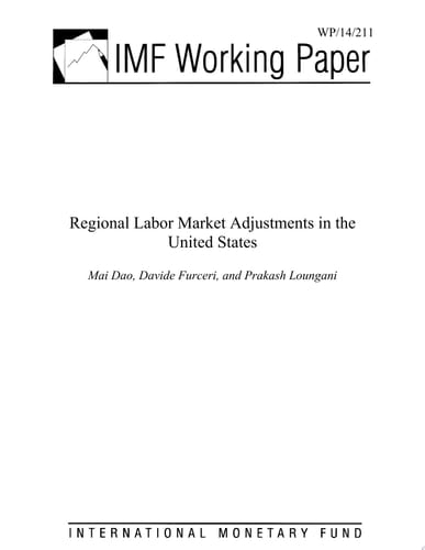 Regional Labor Market Adjustments in the United States