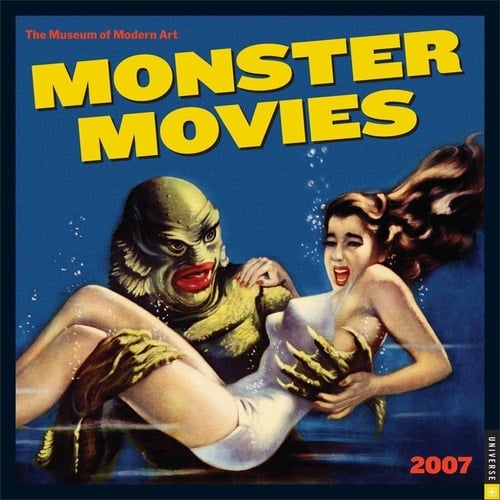 Movie Monsters 2007 Mini Wall Calendar