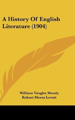 A History Of English Literature (1904)