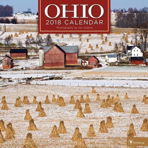 2018 Ohio Wall Calendar