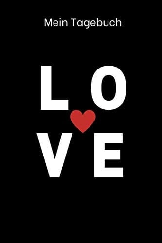 Tagebuch Love Blanco Notizbuch Zum Ausfüllen // 100 Seiten Softcover