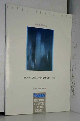 Bilan formation-emploi 1988