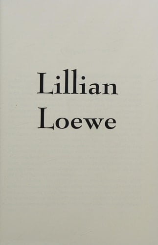 Lillian Loewe