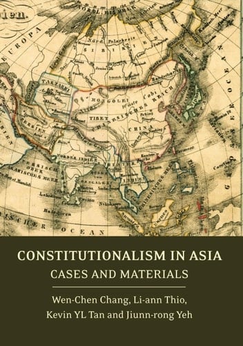 Constitutionalism in Asia Cases and Materials
