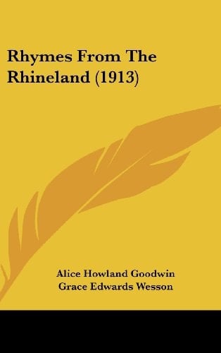 Rhymes From The Rhineland (1913)