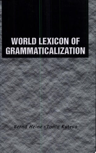 World Lexicon of Grammaticalization
