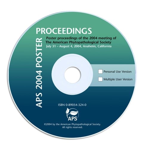 Poster Proceedings of the 2004 Aps Annual Meeting