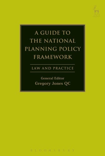 The NPPF Handbook The National Planning Policy Framework and Policies for Development Management