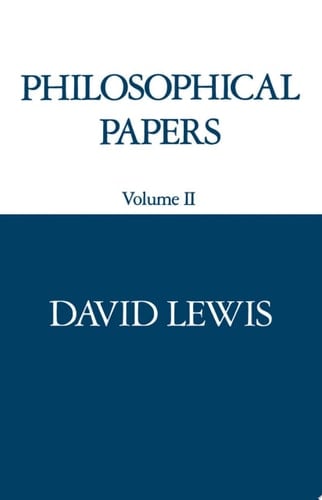 Philosophical Papers : Volume II: Volume II