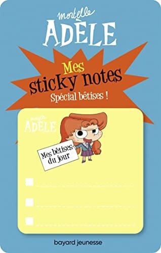 Mortelle Adle Sticky Notes - 3x4.75 inches, Tan, 1 Count