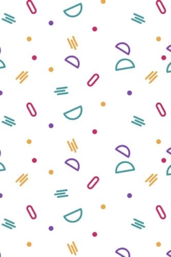 NoteBook: College Ruled, 6 x 9: white ,sprinkled Soft Cover, 72 Pages (One Subject Notebook)