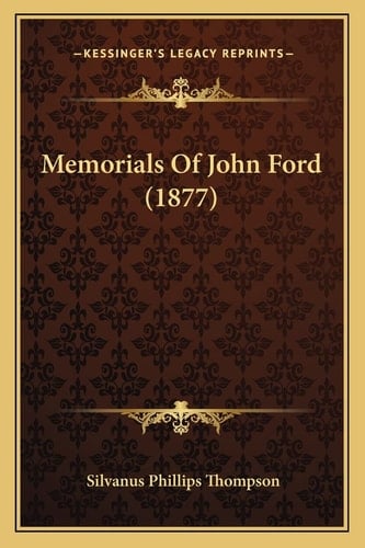 Memorials Of John Ford (1877)