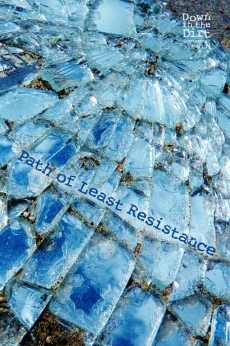 Path of Least Resistance Down in the Dirt Magazine V131 (September 2015)