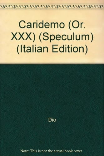 Caridemo (Or. XXX) (Speculum) (Italian Edition)