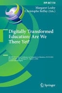 Digitally Transformed Education: Are We There Yet? 4th IFIP TC 3 Open Conference on Computers in Education, OCCE 2024, Bournemouth, UK, February 27 – March 1, 2024, Revised Selected Papers