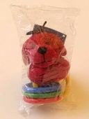 Clifford the Small Red Puppy Ring Rattle