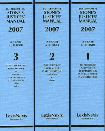 Stones Justice Manual 2006