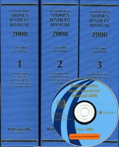 Stone's Justices' Manual 2008