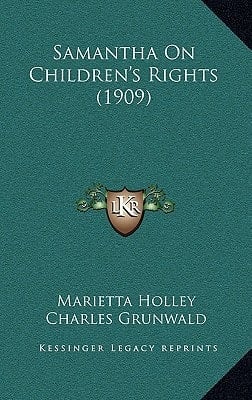 Samantha On Children's Rights (1909)