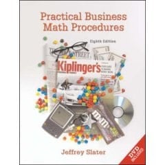 Practical Business Math Procedures, Brief Edition- W/DVD