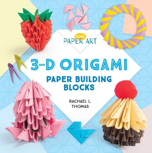 3-D Origami Paper Building Blocks