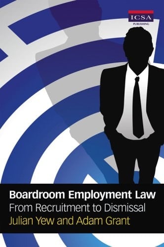 Boardroom Employment Law From Recruitment to Dismissal