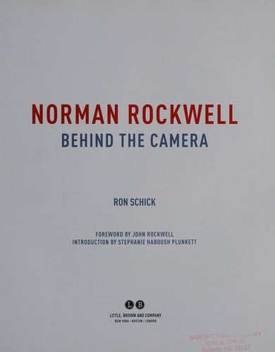 Norman Rockwell: Behind the Camera