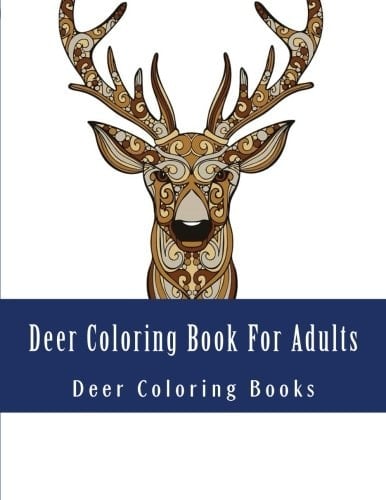 Deer Coloring Book for Adults