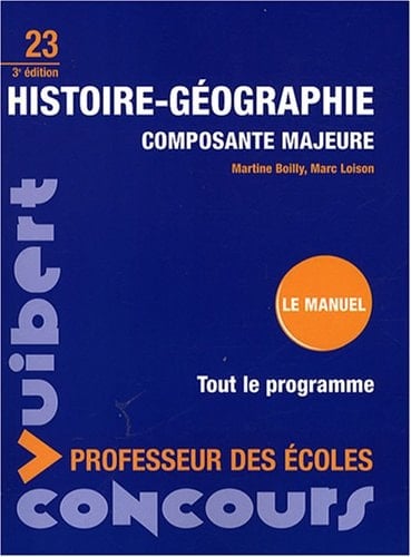 Histoire-Géographie composante majeure