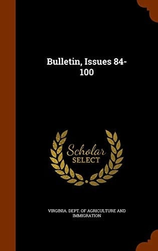 Bulletin, Issues 84-100