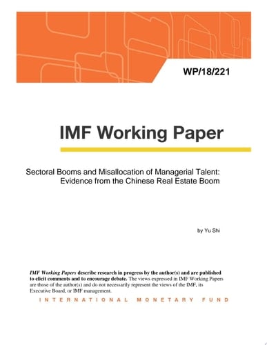 Sectoral Booms and Misallocation of Managerial Talent: Evidence from the Chinese Real Estate Boom