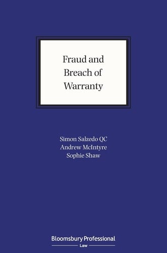 Fraud and Breach of Warranty Buyers’ Claims and Sellers’ Defences