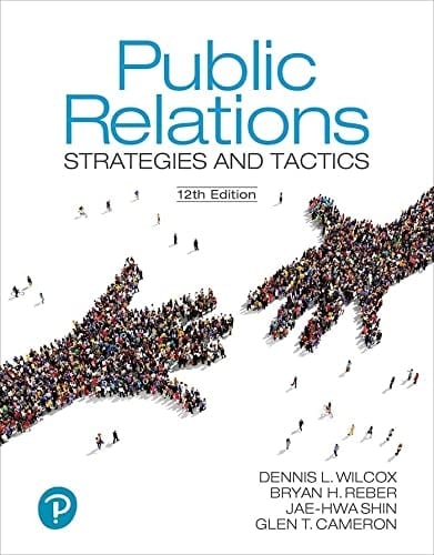 Public Relations Strategies and Tactics