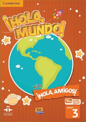 Hola, Mundo!, Hola, Amigos! Level 3 Student Book + Eleteca