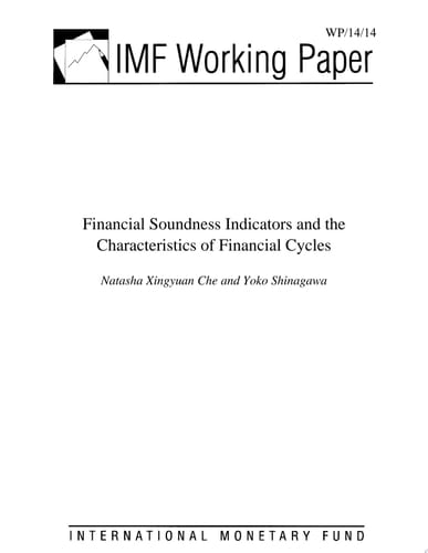 Financial Soundness Indicators and the Characteristics of Financial Cycles