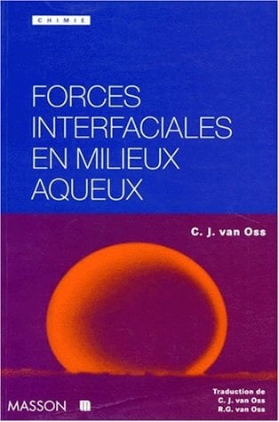 Forces interfaciales en milieux aqueux