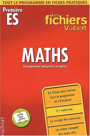 Maths 1ère ES