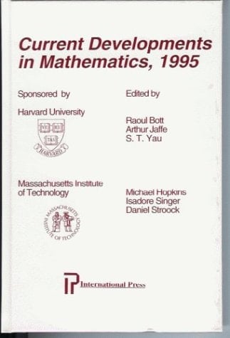 Current Developments in Mathematics, 1995