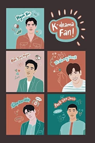 K-Drama Fan K-Drama Fan Blank Lined Journal Or Notebook