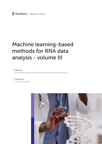Machine learning-based methods for RNA data analysis - volume III